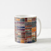 Mug Impression motif de la surface composée de collage (Devant droit)
