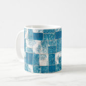 Mug Impression motif de la surface composée de collage (Devant gauche)