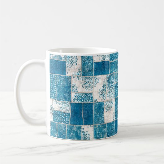 Mug Impression motif de la surface composée de collage (Gauche)