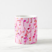 Mug Impression musicale - rose, multi (Centre)