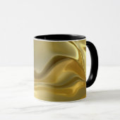 Mug Impression numérique d'or liquide (Devant droit)