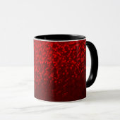Mug Impression pailletée bokeh scintillement (Devant droit)
