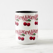Mug Impression personnalisée "Mama" Cerise – Tablier d (Centre)
