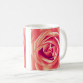 Mug Impression rose corail (Devant droit)