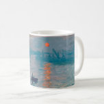 Mug Impression Sunrise Claude Monet impressionniste<br><div class="desc">Impression générale,  Sunrise est une célèbre peinture de Claude Monet impressionniste français peinte en 1872 et montrée à l'exposition des impressionnistes à Paris en 1874. Sunrise montre le port du Havre.</div>