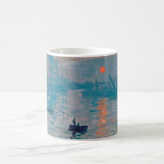 Mug Impression Sunrise Claude Monet impressionniste (Centre)
