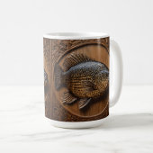 Mug Impression textuelle 3D Australian Murray Cod, (Devant droit)