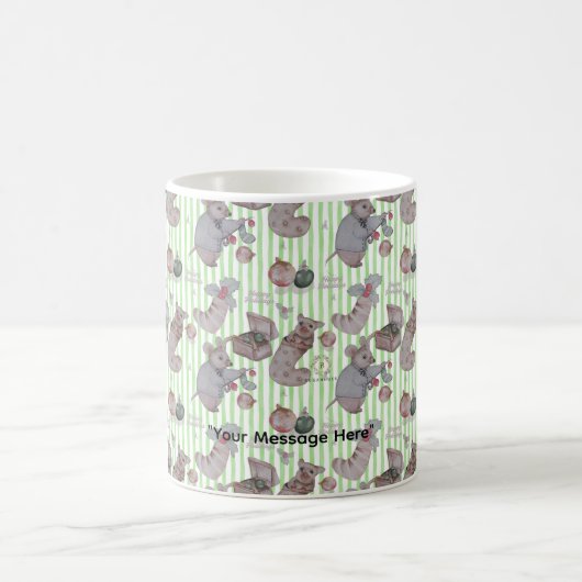 Mug Impression Thème Noël Boganhues (Centre)