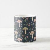 Mug Impression totale champignon bleu ardoise profond (Centre)
