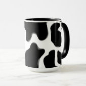 Mug Impression vache noir et blanc | Animal tendance (Devant droit)
