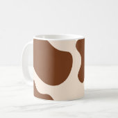 Mug Impression vache rose et marron (Devant gauche)