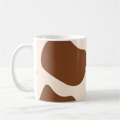 Mug Impression vache rose et marron (Gauche)