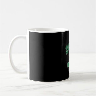 Mug Impression verte du style Shamrock de Dublin Varsi