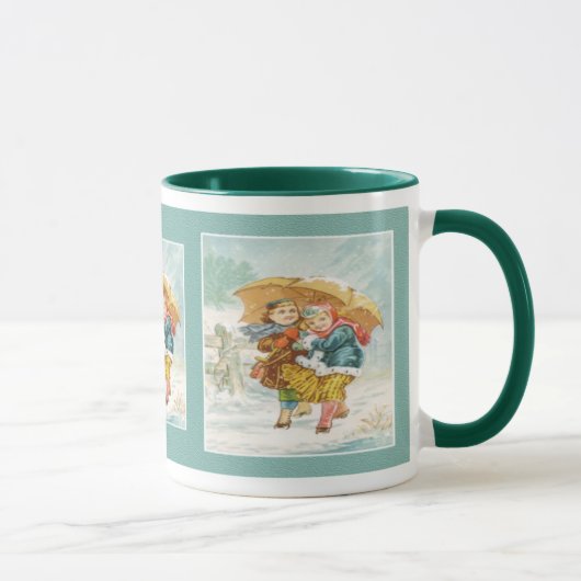 Mug Impression vintage Big Umbrella (Droite)