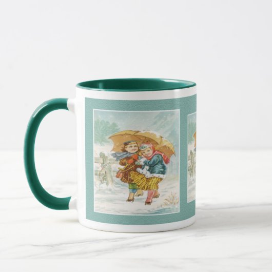 Mug Impression vintage Big Umbrella (Gauche)