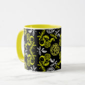 Mug Impression vintage Citrus Citron Botanique (Devant gauche)