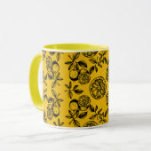 Mug Impression vintage d'agrumes (Devant gauche)