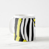 Mug Impression Zebra amusante (Devant gauche)