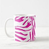 Mug Impression zèbre couleur DIY PixDezines (Gauche)