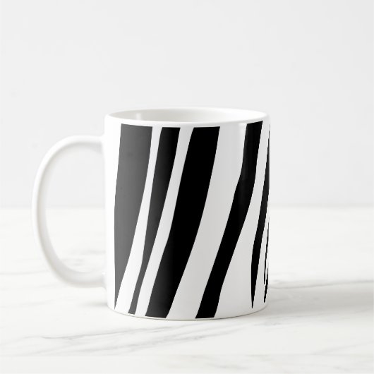 Mug Impression zèbre personnalisable (Gauche)