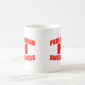 Mug Impressionnant-ness canadien pur (Centre)