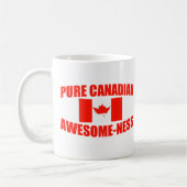 Mug Impressionnant-ness canadien pur (Gauche)