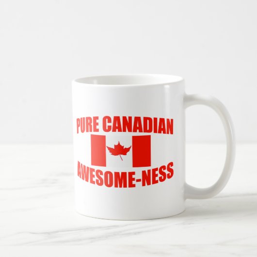 Mug Impressionnant-ness canadien pur (Droite)