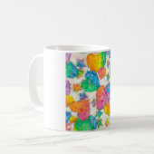 Mug Impressionniste Pastel Valentine Hearts (Devant gauche)