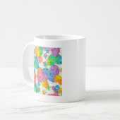 Mug Impressionniste Pastel Valentine Hearts (Devant gauche)