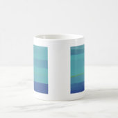 Mug Impressions en Turquoise et bleu (Centre)