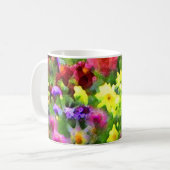 Mug Impressions florales (Devant gauche)