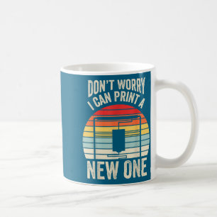 Mug Imprimante 3D Rétro Peut
