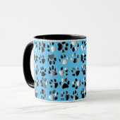 Mug Imprimantes de pieds animaux (Devant gauche)