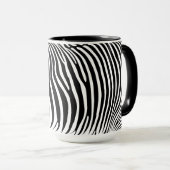 Mug Imprimé animalier zèbre (Devant droit)