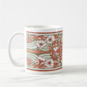 Mug imprimé Art nouveau vintage Blossom (Gauche)