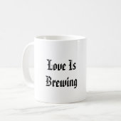 Mug imprimé avec citation d'amour pour la Saint-Va (Devant gauche)