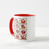 Mug Imprimé "Couverture 12 Jours de Noël" (Devant gauche)