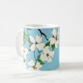Mug imprimé de fleurs de bois (Devant gauche)