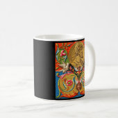 Mug Imprimé du 15ème siècle César oiseaux fleurs etc (Devant droit)