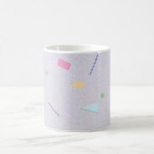 Mug Imprimé Geo Violet Clair des Années 80 (Centre)