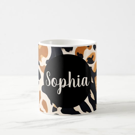 Mug Imprimé Girafe Personnalisable (Centre)
