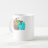 Mug Imprimé graphique de léopard de citrouille pour fe (Devant gauche)