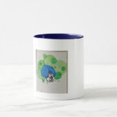 Mug imprimé "Lady Blue" (Centre)