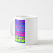 Mug Imprimer Art Motivational Vibrant "Eat Love & Play (Devant gauche)