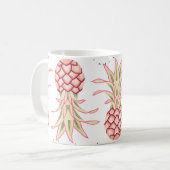 Mug Imprimer en toute transparence de l'été de l'anana (Devant gauche)
