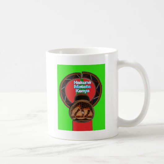 Mug Imprimer Hakuna Matata Kenya Art (Droite)