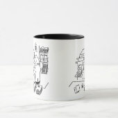 Mug Imprimer le collaborateur d'atelier ou l'impressio (Centre)