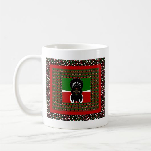 Mug Imprimerie d'art Jambo Kenya (Gauche)