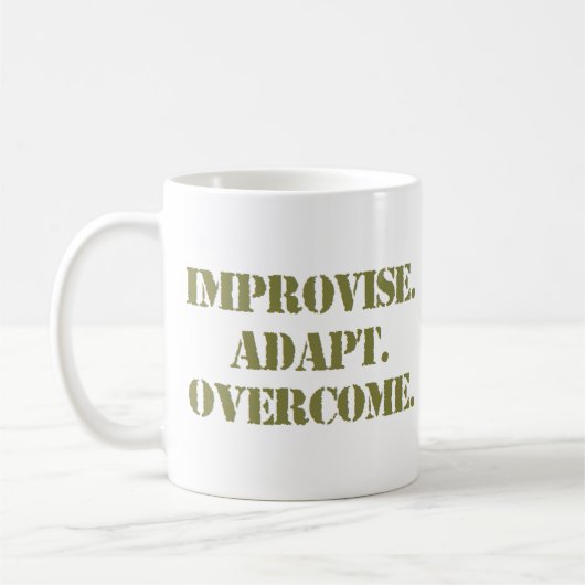 Mug improviser adapter surmonter (Gauche)