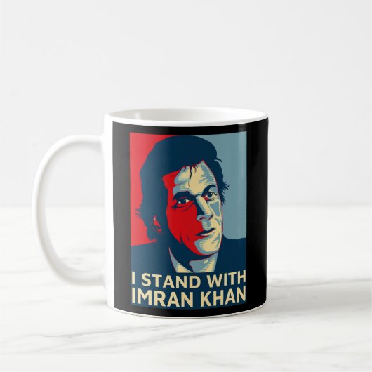 Mug Imran Khan Parti PTI du Pakistan pour la liberté  (Gauche)